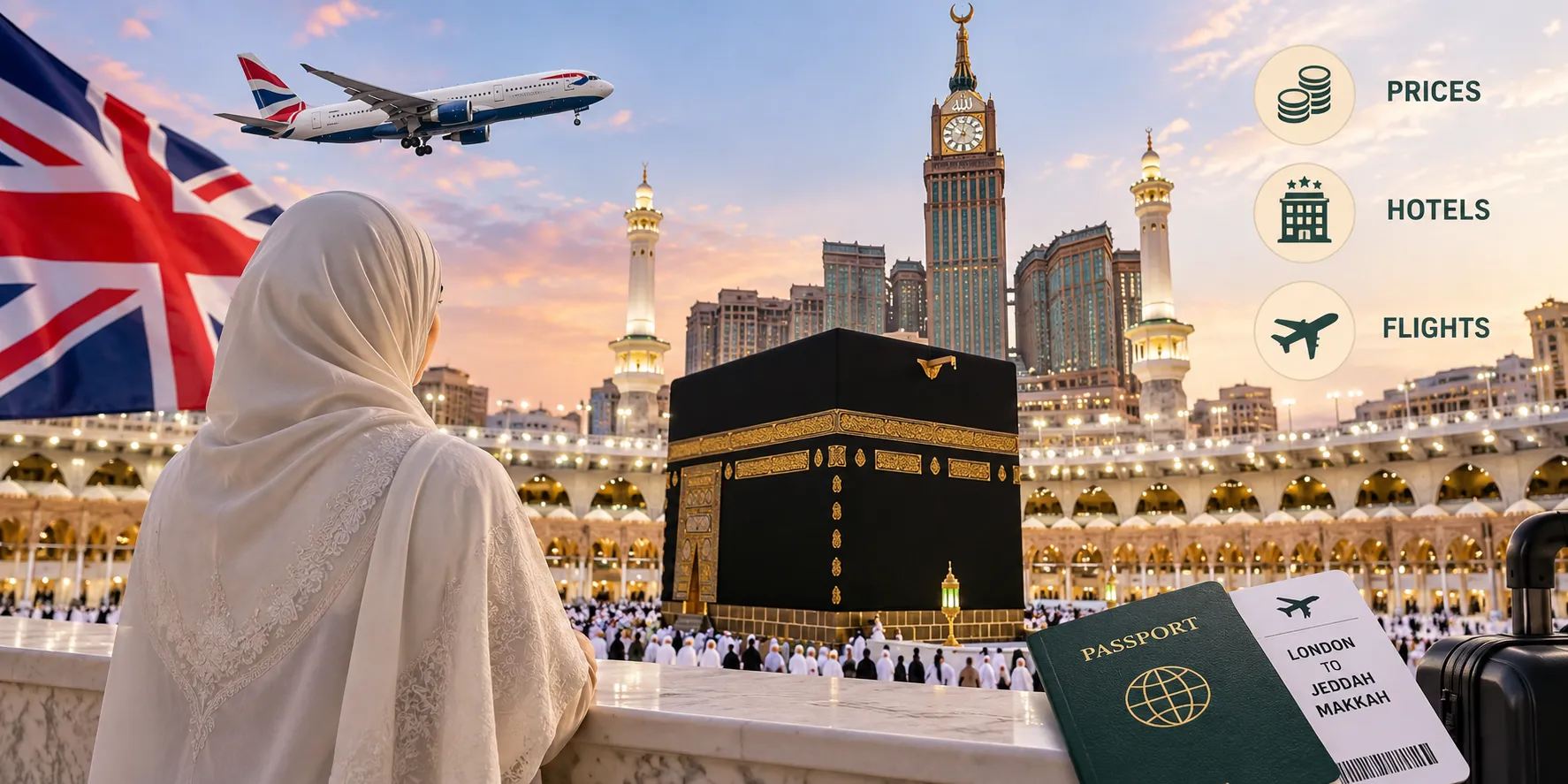 December Umrah Packages from the UK: Prices, Hotels, and Flights