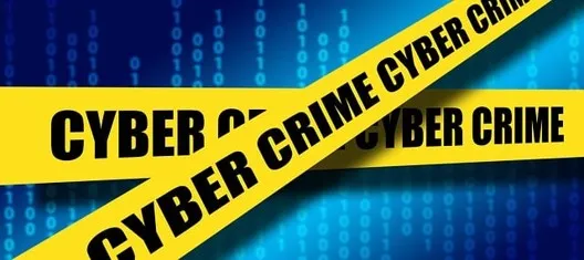 Cyber crime tape over binary code representing a reportable data breach investigation