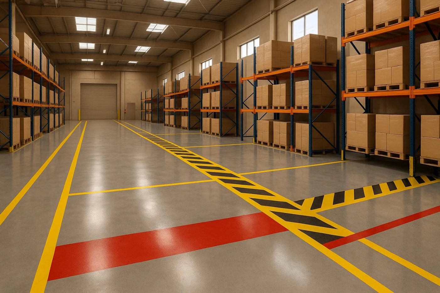 How to Plan a Warehouse Floor Around Traffic, Salt, and Daily Operations