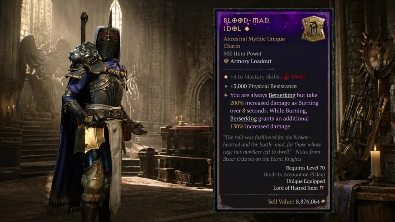Diablo 4 Season 15 Adds Mythic Charms IGGM.com Reveals How Powerful This New Endgame Chase Can Be
