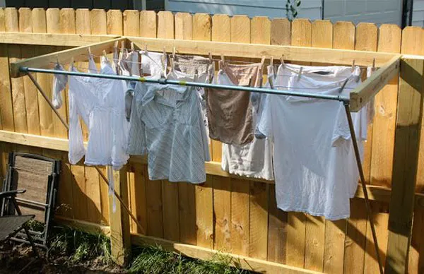 Top 23 Unique DIY Outdoor Clothesline Ideas