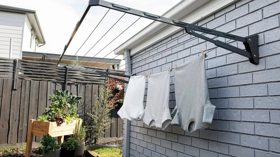 How To Install a Wall-Mounted Clothesline - Bunnings New Zealand