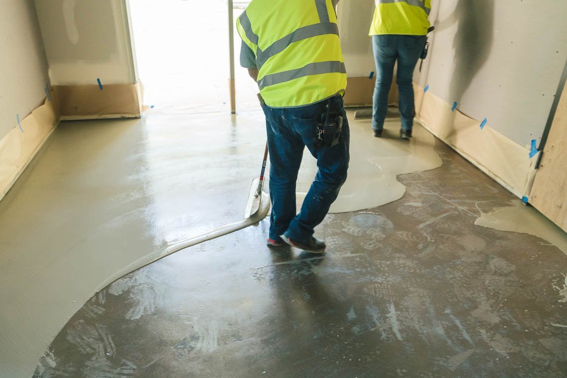 Reworking an Older Concrete Floor Without Automatically Covering the Whole Slab