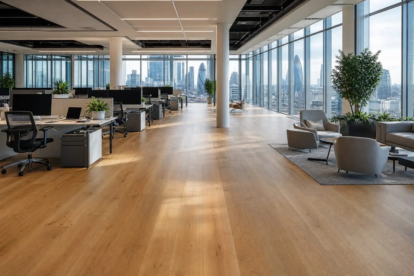 How to Plan Flooring for a Commercial Property With Offices and Vehicle Areas