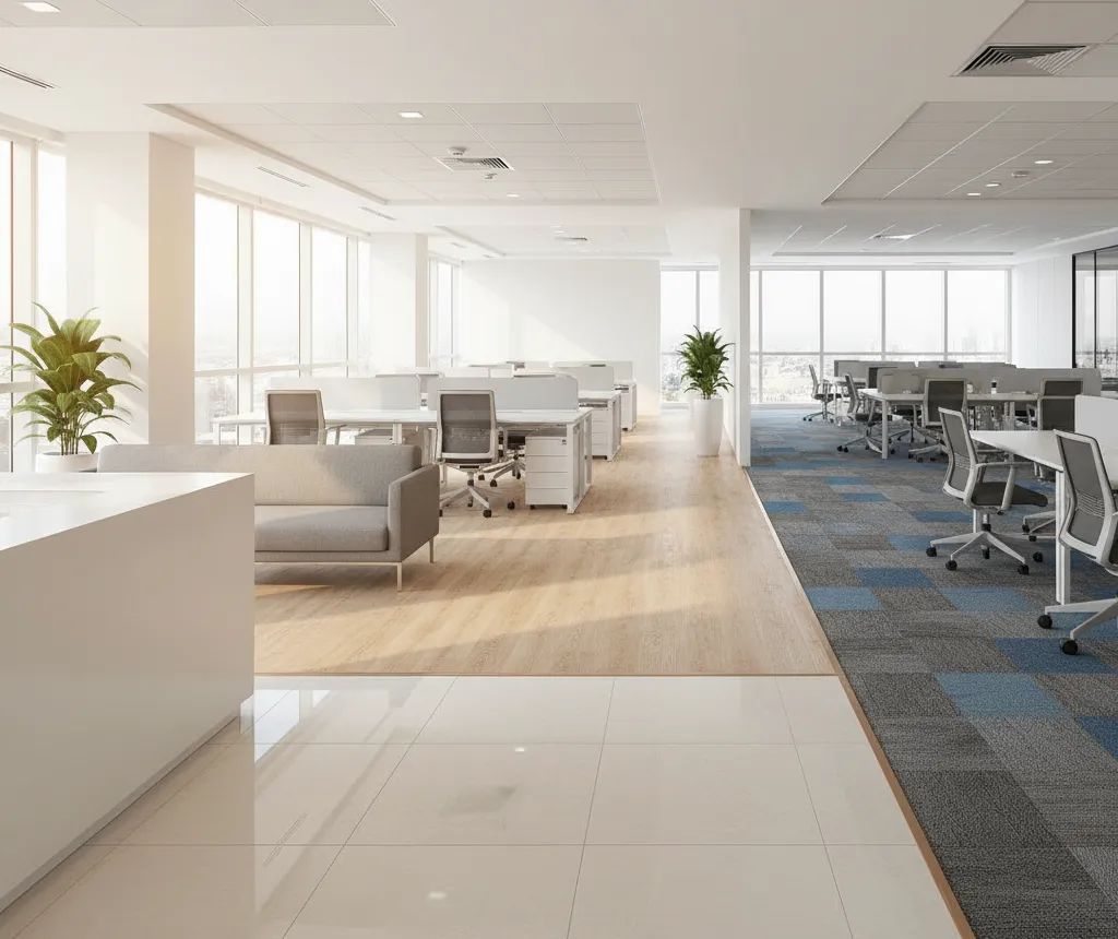 How to Choose Commercial Flooring for Offices and High-Traffic Workspaces How to Choose Commercial Flooring for Offices and High-Traffic Workspaces