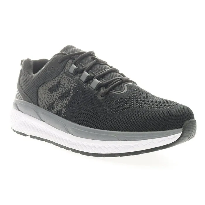 PROPET SHOES 8 / Wide / Black/Grey Propét Ultra 267 Mens Diabetic Friendly 195040094314 Propét Ultra 267 Mens Diabetic Friendly / Black/Grey