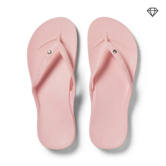 ARCHIES SANDALS Arch Support Flip Flops Arch Support Flip Flops / Crystal Pink