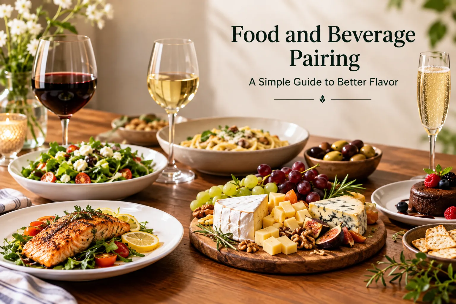 Food and Beverage Pairing: A Simple Guide to Better Flavor