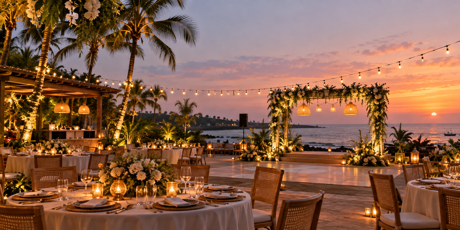Goa Wedding Reception Ideas: Decor, Lighting and Guest Flow