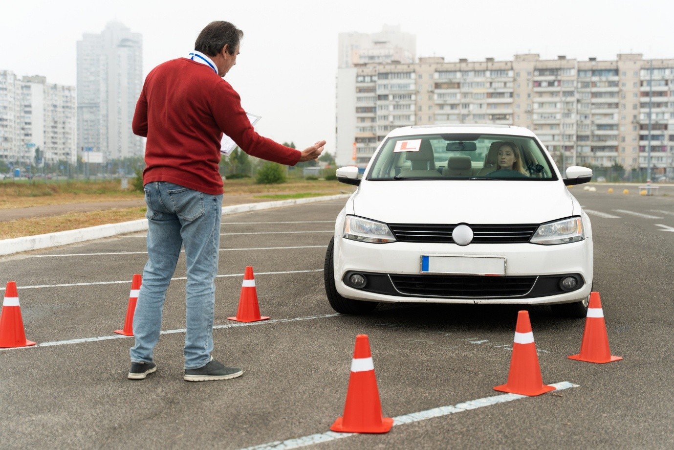 Parking Lots Look Easy, but They Teach New Drivers a Lot