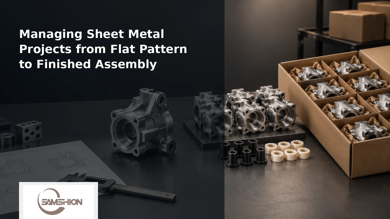 Managing Sheet Metal Projects from Flat Pattern to Finished Assembly Managing Sheet Metal Projects from Flat Pattern to Finished Assembly