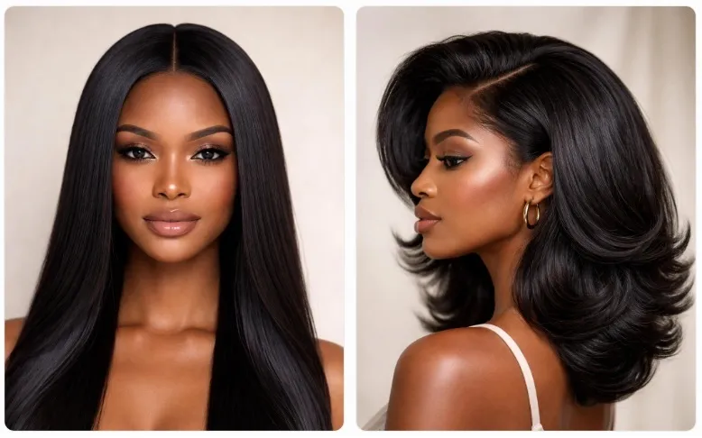 The Effortless Luxury Hair Guide to Choosing Relaxed Hair Extensions for Black Hair-onychair