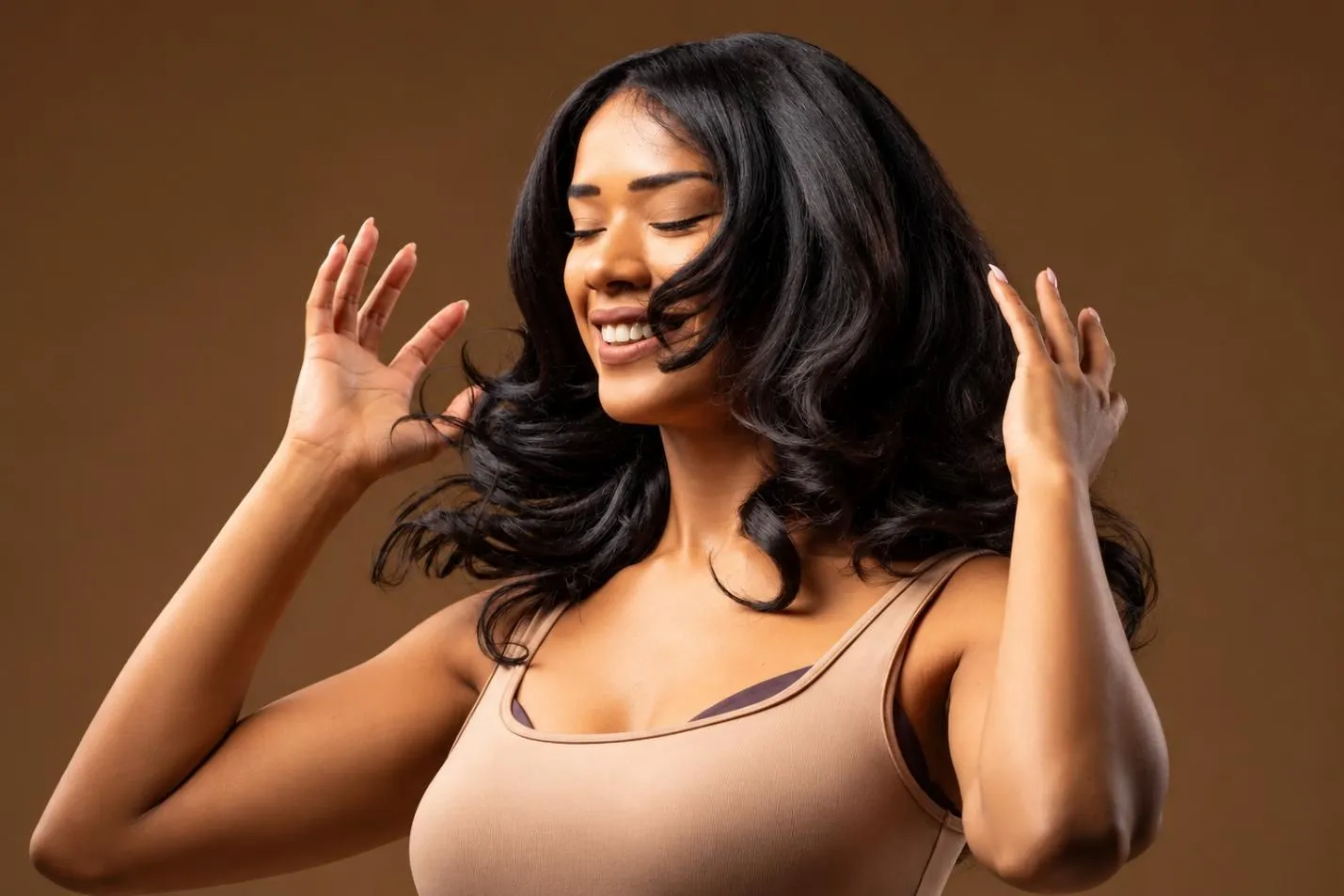 How to Achieve a Soft, Bouncy Blowout with Kinky Straight Human Hair Bundles-onychair