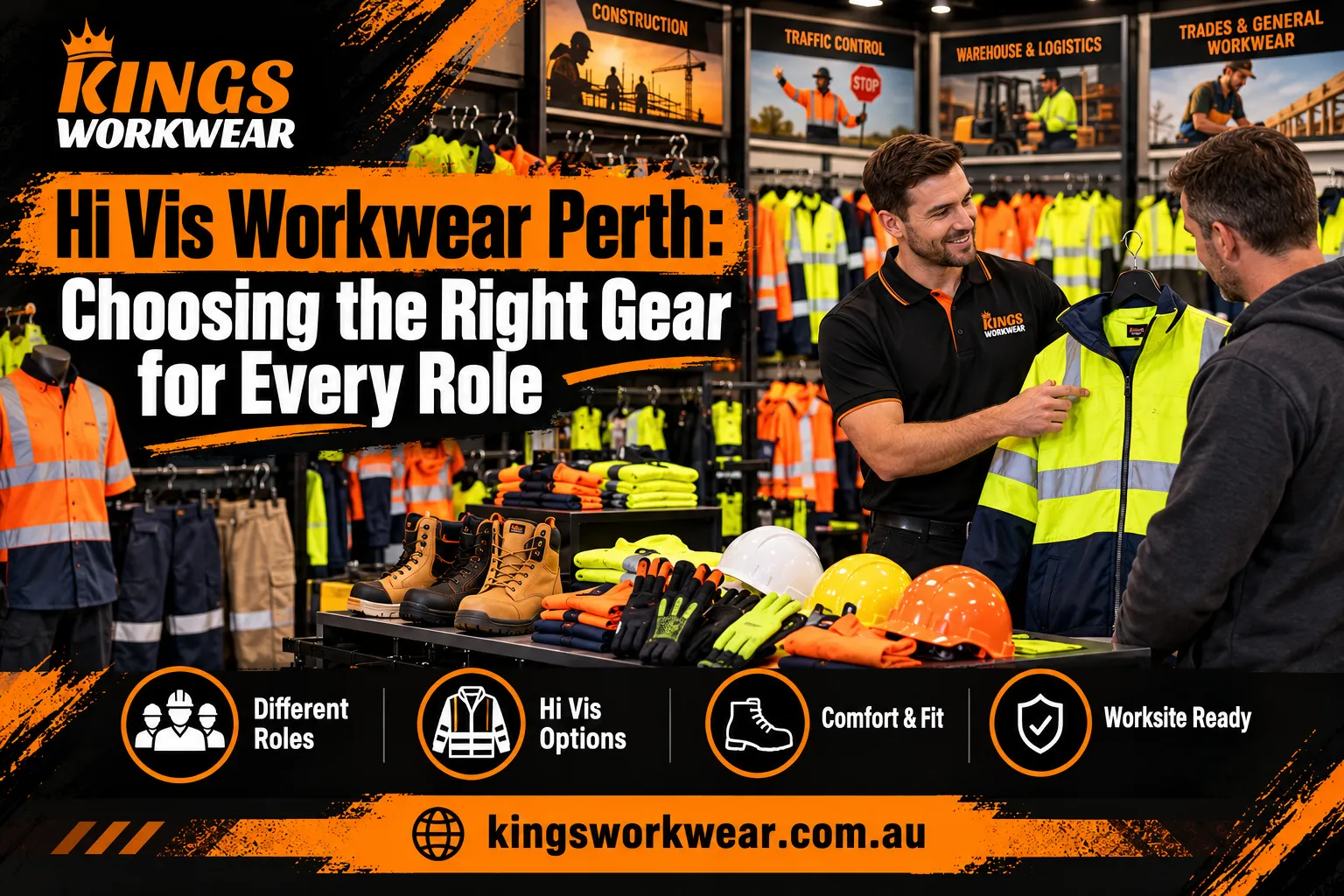 Hi Vis Workwear Perth: Choosing the Right Gear for Every Role