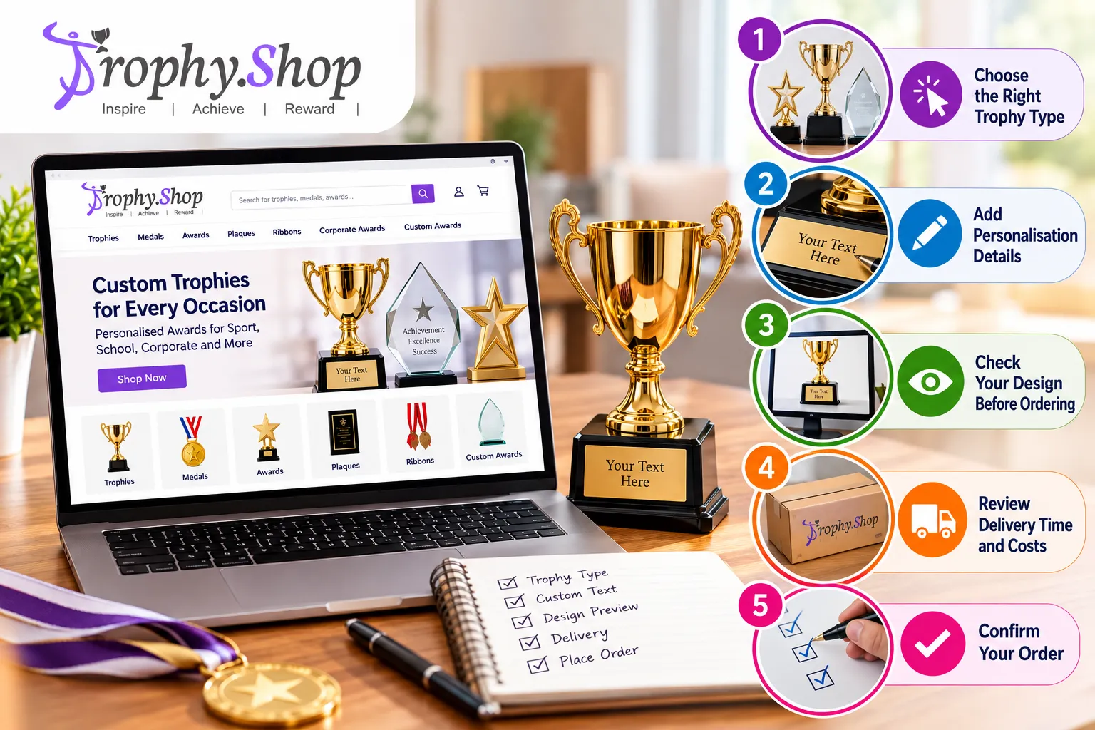 How to Order a Custom Trophy Online Without Costly Mistakes