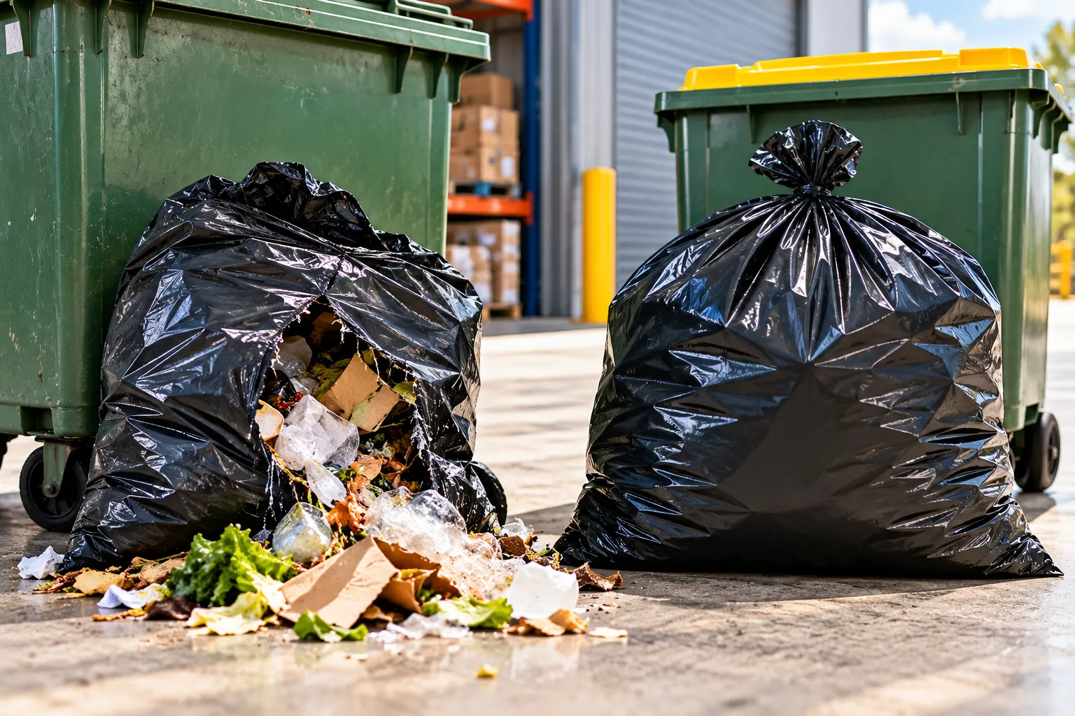 Why Commercial Bin Bags Fail, and How to Stop It Happening