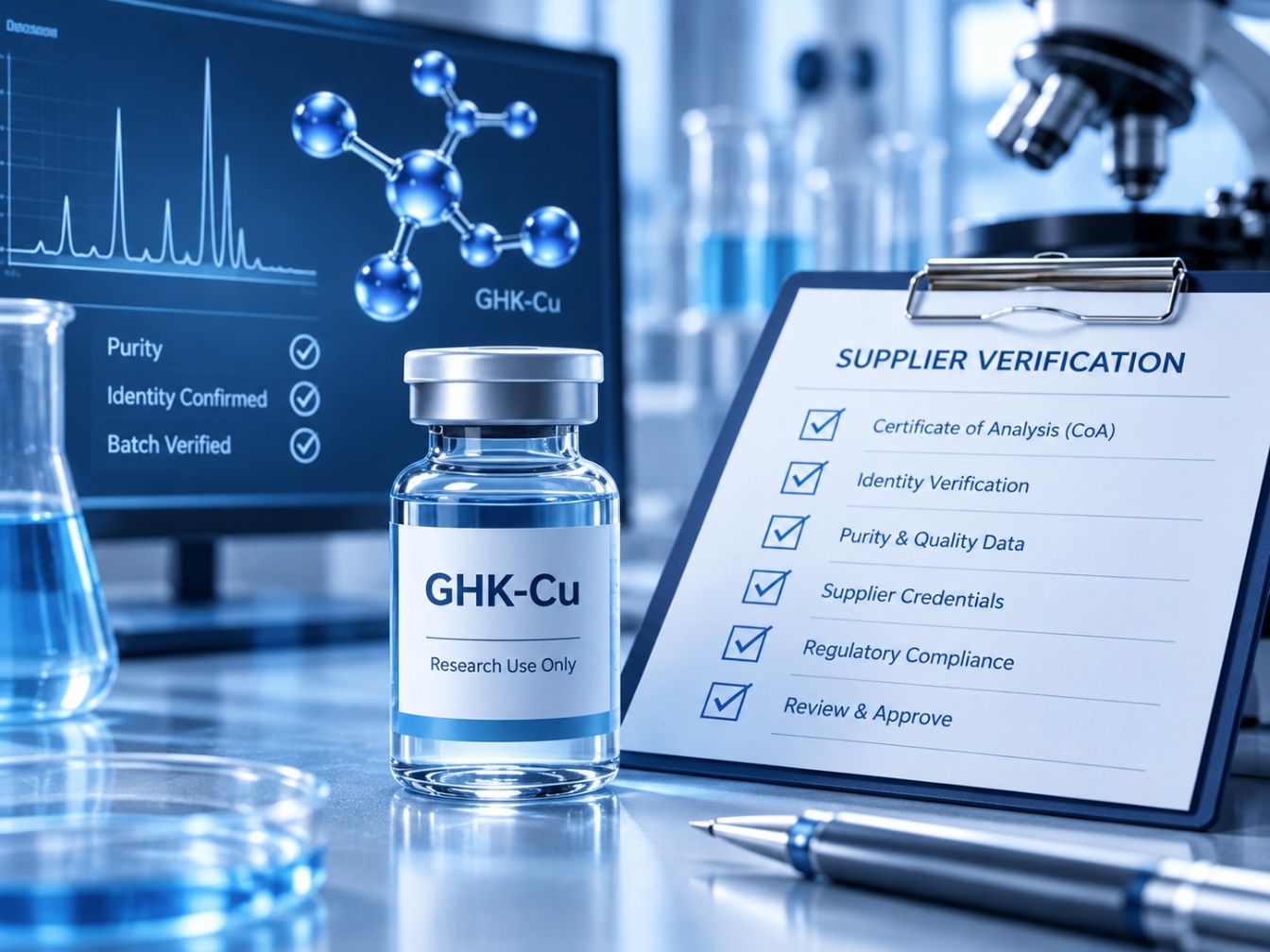 Verifying Supplier Claims Before Approving a GHK-Cu Research Purchase