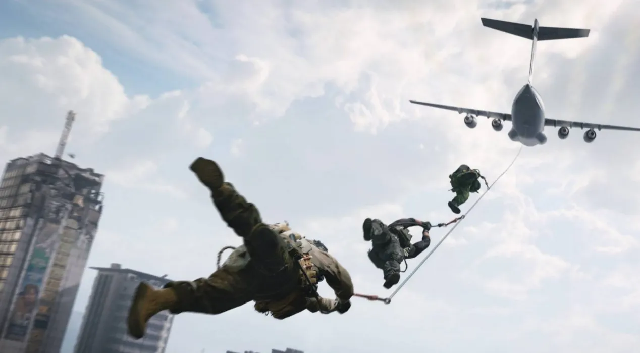 CoD MW4 parachutes are not available by default
