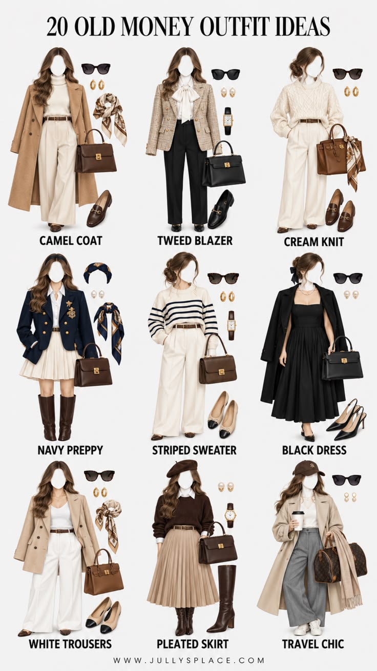 Old Money Aesthetic: How to Build a Timeless Elegant Wardrobe Old Money Aesthetic: How to Build a Timeless Elegant Wardrobe