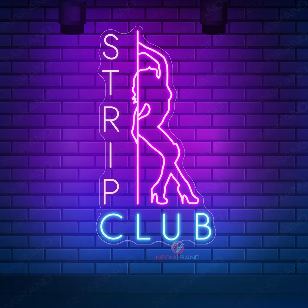 Strip Bar Neon Sign Club Business Led Light - NeonGrand