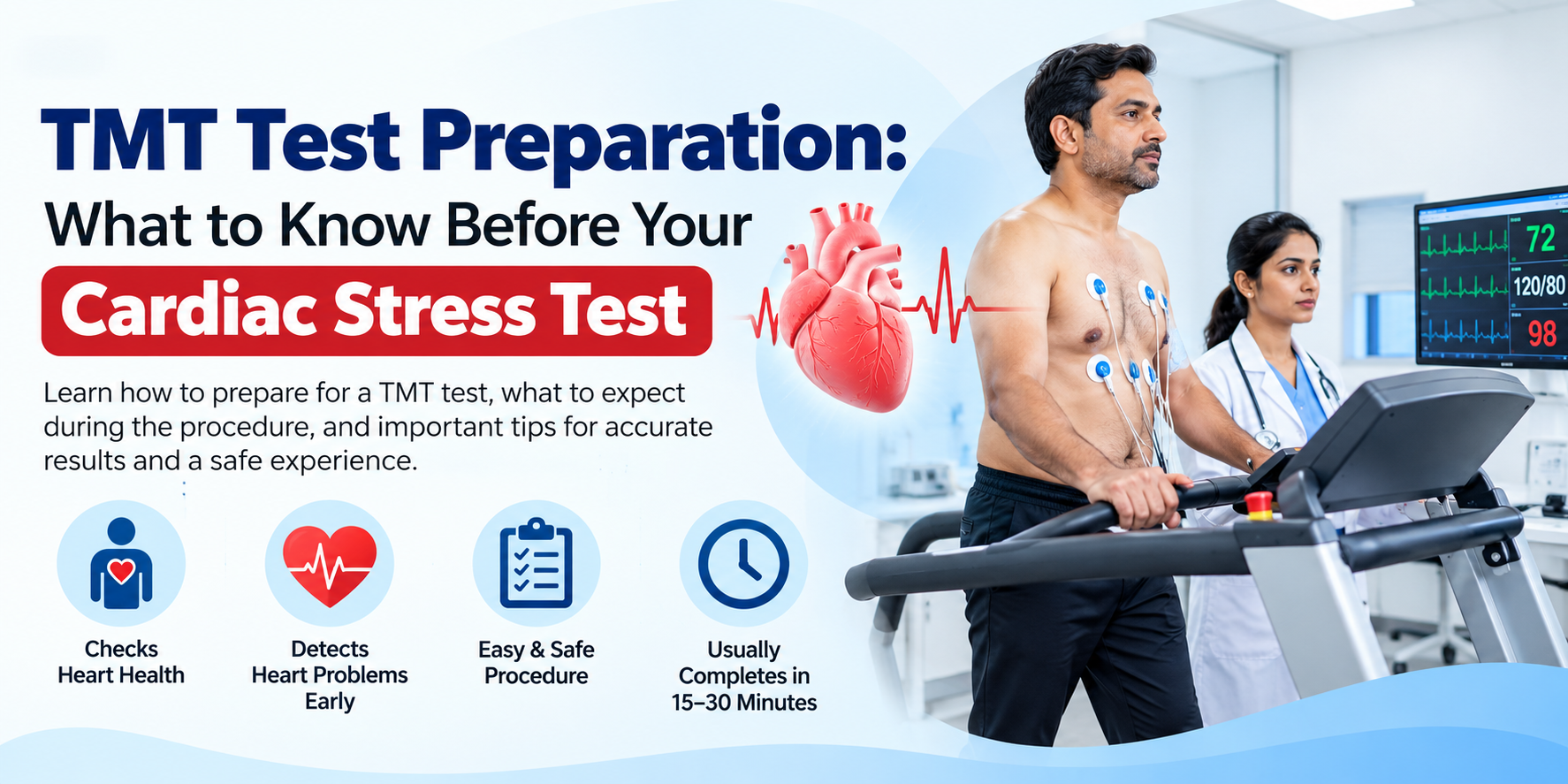 TMT Test Preparation: What to Know Before Your Cardiac Stress Test