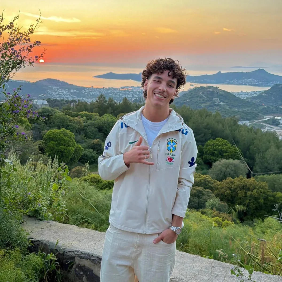 Veste Brésil beige - photo du produit