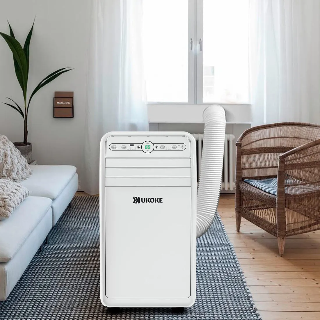 Introducing the Ukoke Portable Air Conditioner With Its 4-In-2 Cooling